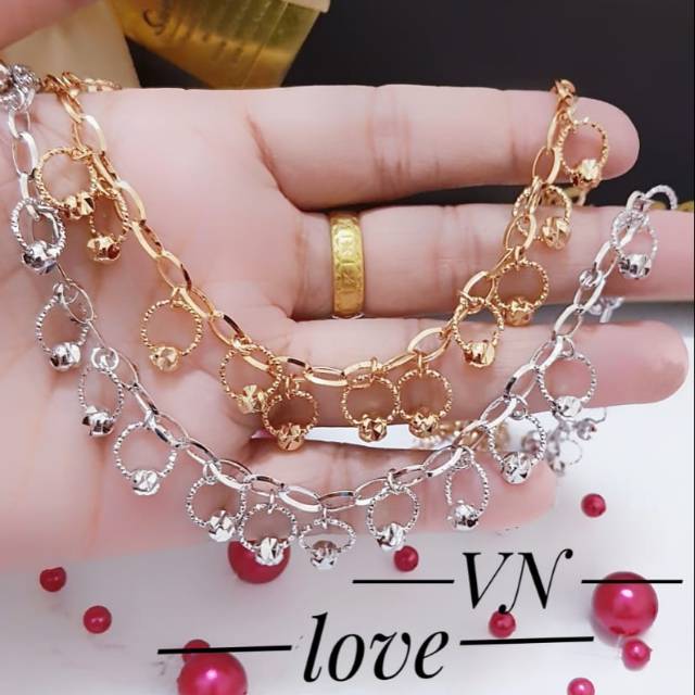 Gelang kaki mewah cantik