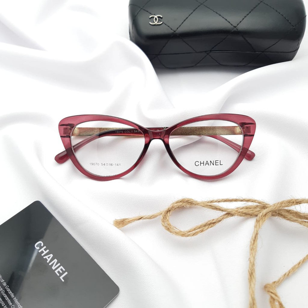 FRAME CAT EYE 19070 || KACAMATA BACA MIN PLUS FOTOCROMIC