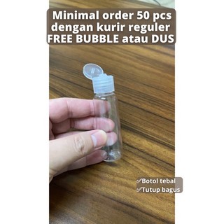 Image of botol fliptop 30ml plastik flip top 30 ml flip cap