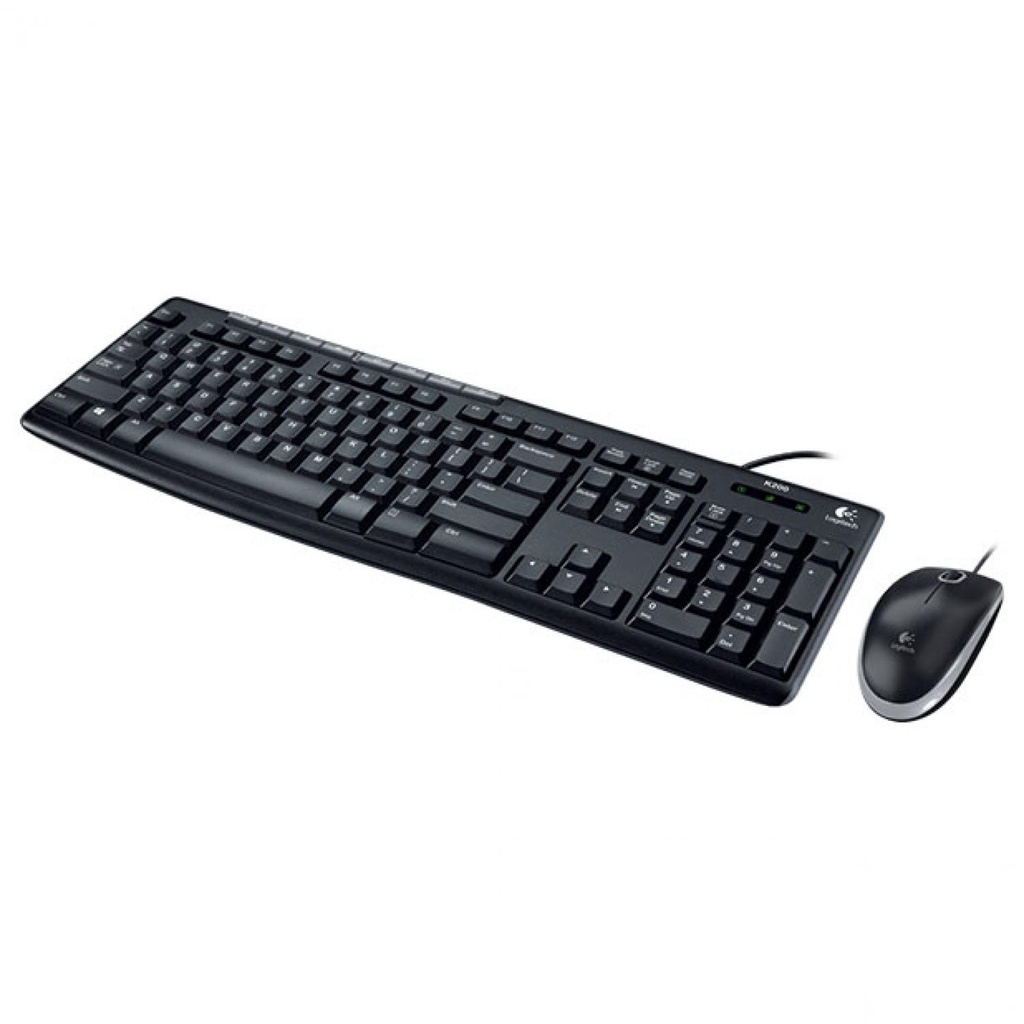 Logitech Media Combo Keyboard and Mouse - MK200