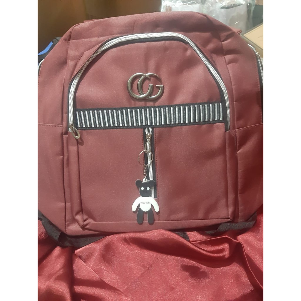 L - Ransel guci merah