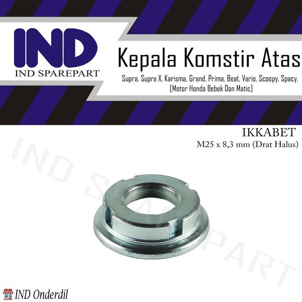 Mur Kones-Cones Komstir Bawah-Kepala Comstir-Steering Atas Honda Matic Beat-Karbu-FI-Pop-Street &