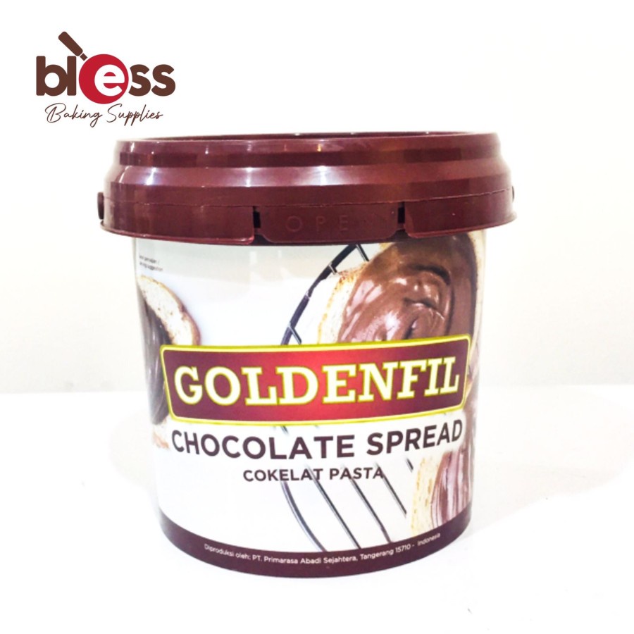 

Goldenfil Chocolate Spread Kemasan 1 Kg KARTONAN ( 12 PCS )