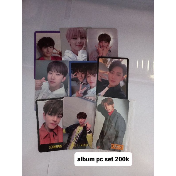 stray kids album photocard pc miroh skz2020 i am you unit levanter
