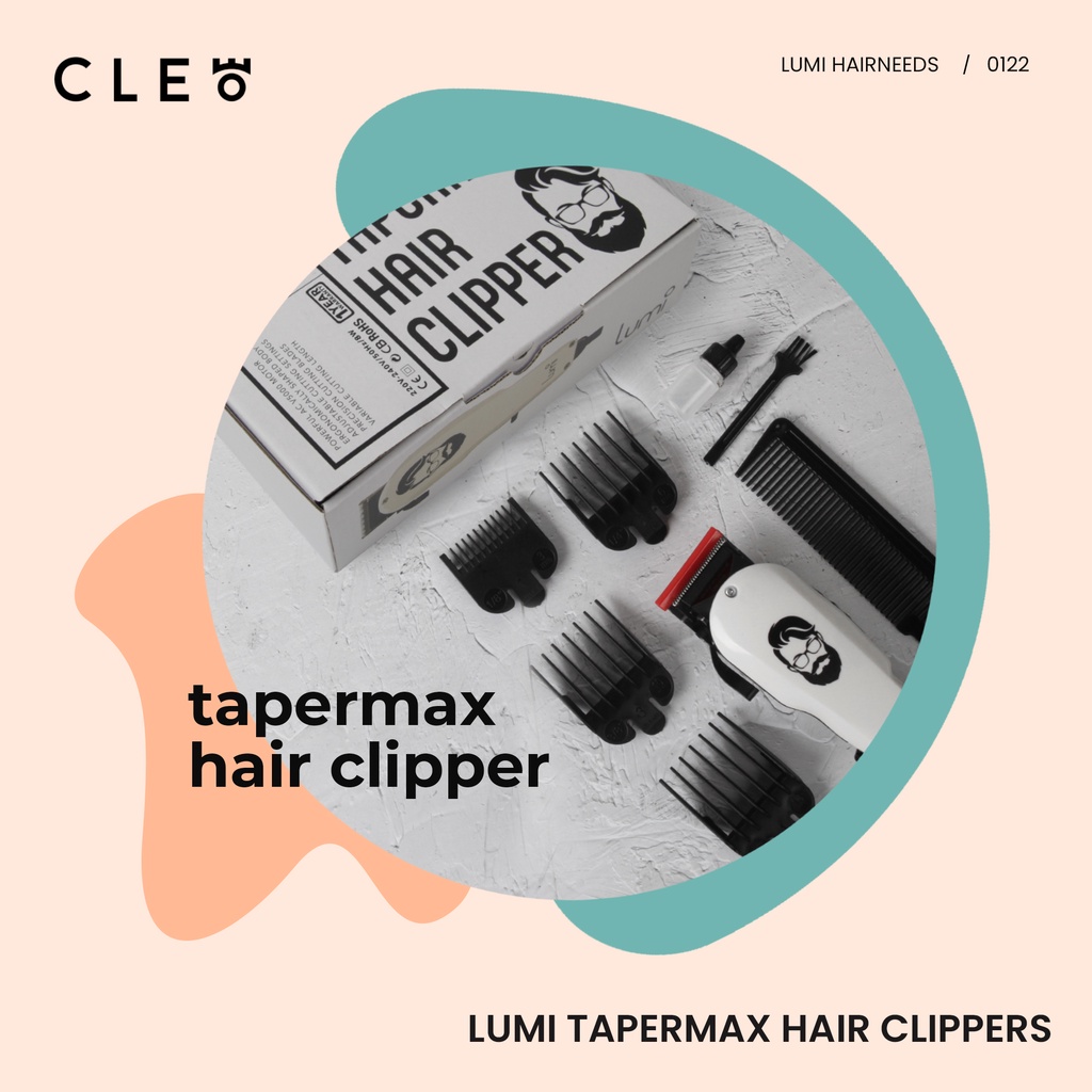 Lumi Tapermax Hair Clipper  (Alat Cukur Rambut) - 100% Original