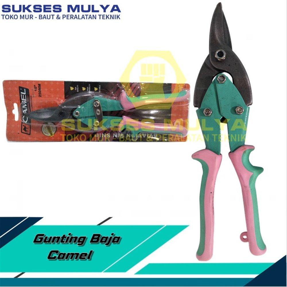

Gunting Baja Ringan CAMEL - Gunting Seng Gunting Holo Lurus Murah