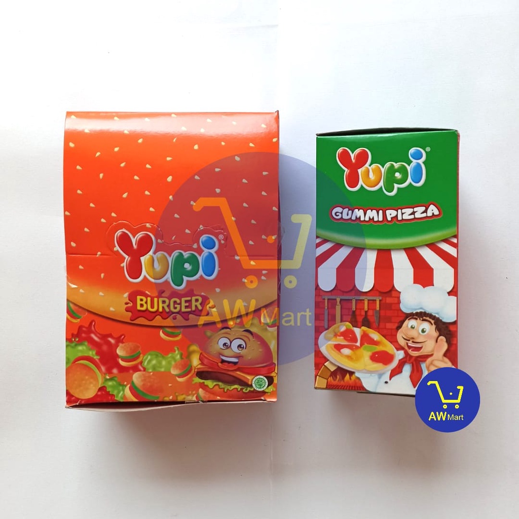 YUPI BOX- ALL VARIAN -  YUPI MARSHMALLOW CHOCO PIE , BABY BEARS, LITTLE STAR, JUNGLE FUN, GUMMI PIZZA, MINI BURGER, BOLICIOUS