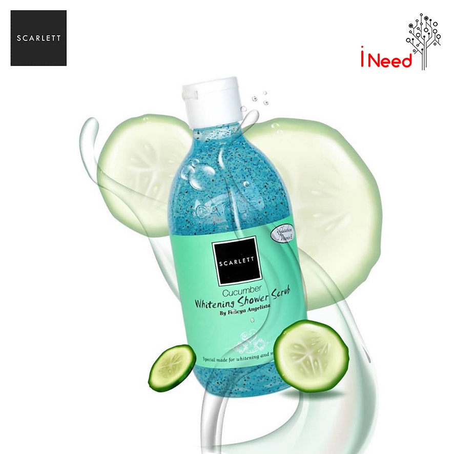 (INEED) SCARLETT Whitening Shower Scrub Series