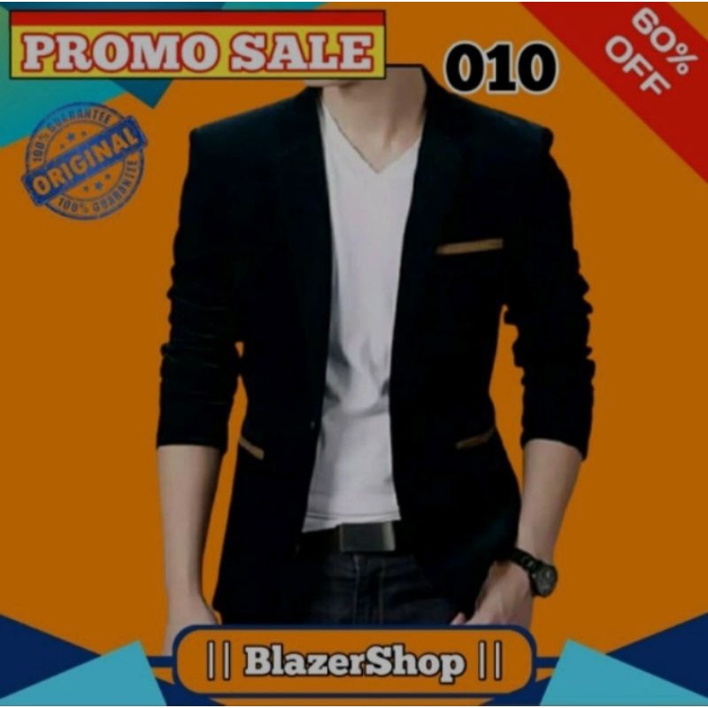 jas blazer pria   jas formal pria list coklat   jas wisuda   jas nikah   jas resmi