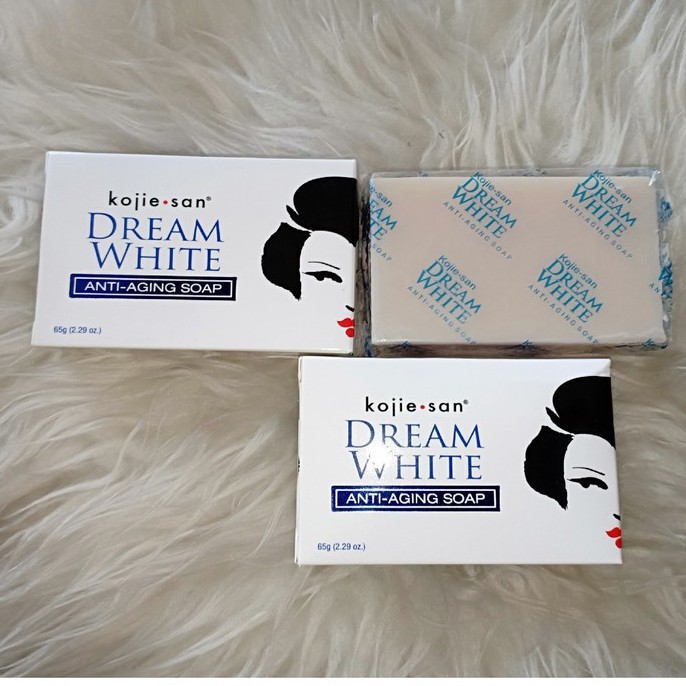 [BESAR] KOJIE SAN DREAM WHITE ANTI AGING SOAP 135 GR