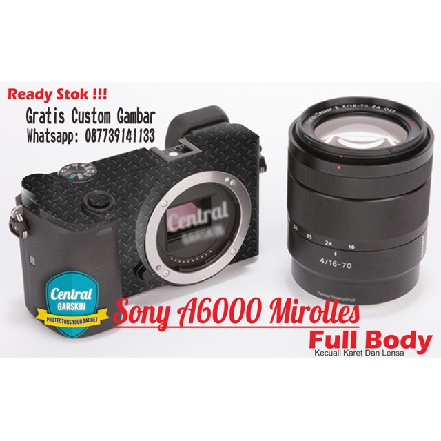 Garskin Kamera Sony A6000 - keren