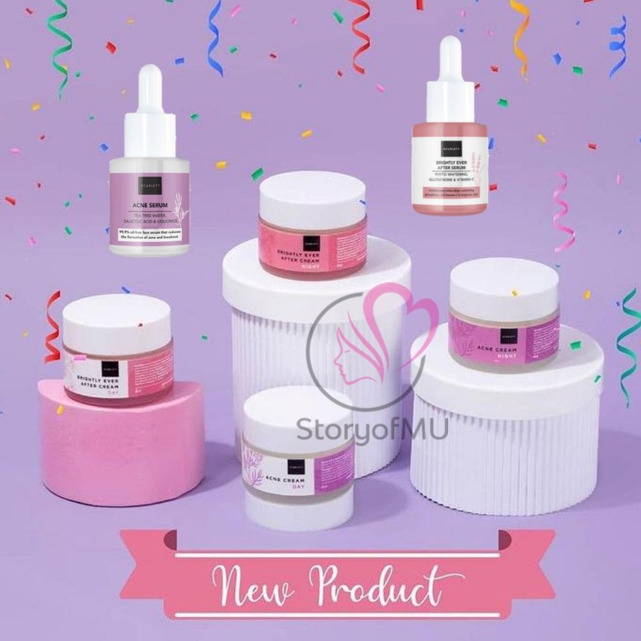 SCARLETT Whitening Acne / Brightly Ever After Serum 15ml  