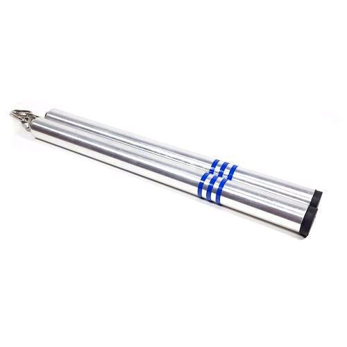 Nunchaku Freestyle Alumunium Basic Strip Biru dan Hitam