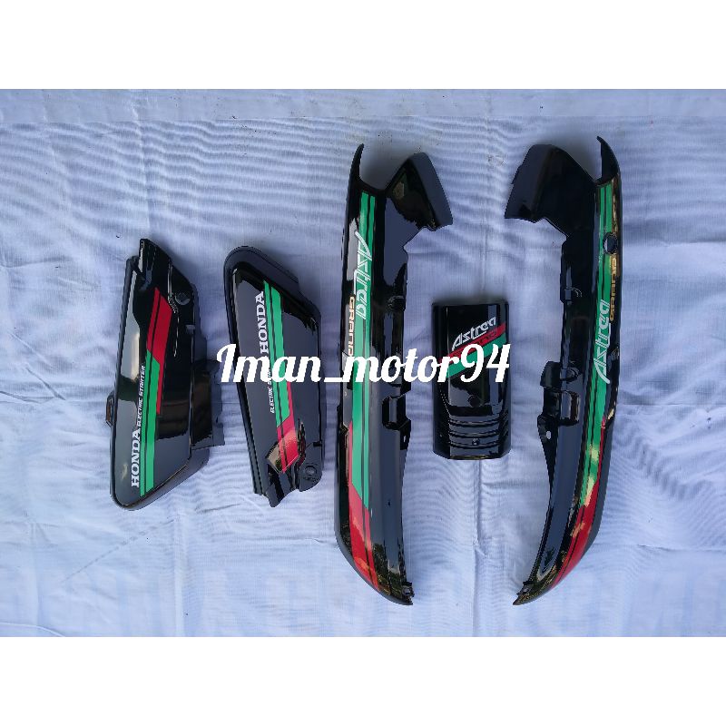 Cover bodi astrea grand bulus 91 92 plus box aki-plus striping bisa di riqwes