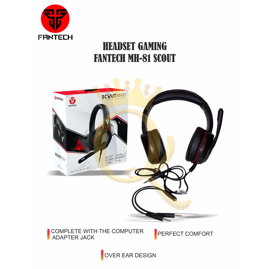 HEADSET GAMING FANTECH MH-81