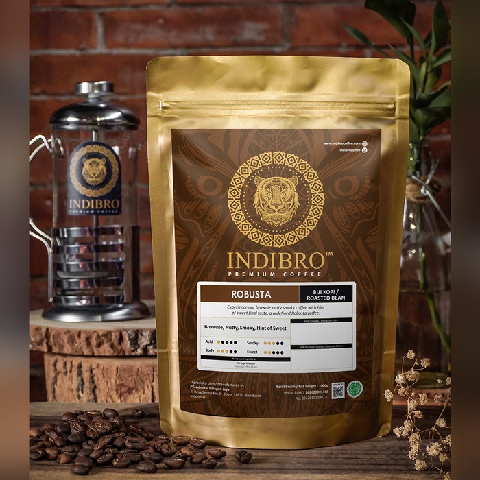 

Kopi INDIBRO Robusta - 1kg - Bubuk Kopi