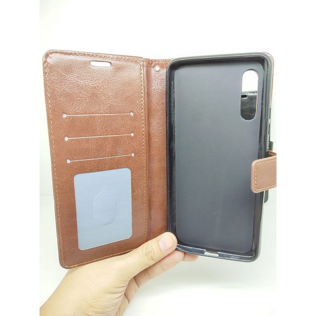 Flip Wallet Samsung A90 A908B 6.7 inchi Flip Cover Leather Sarung HP Kulit