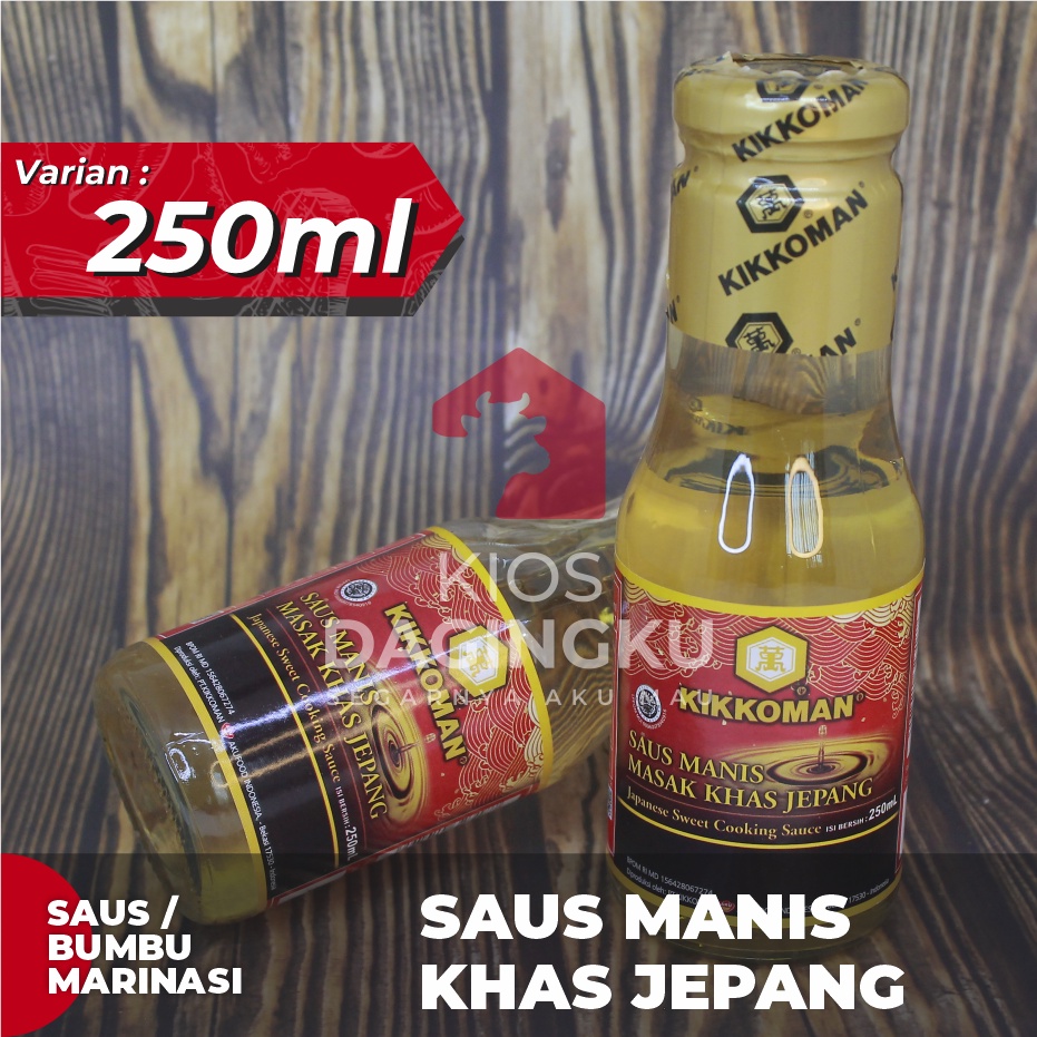 

Saus / Bumbu Marinasi SAUS MANIS/JAPANESE SWEAT SAUCE KIKKOMAN @250ml