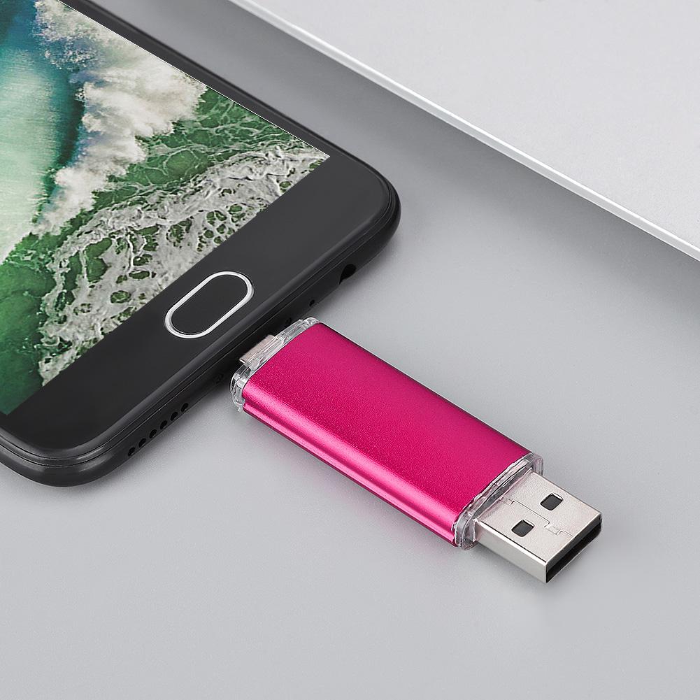 Flash Disk Usb 2 Fungsi Otg Kecepatan Tinggi Shopee Indonesia