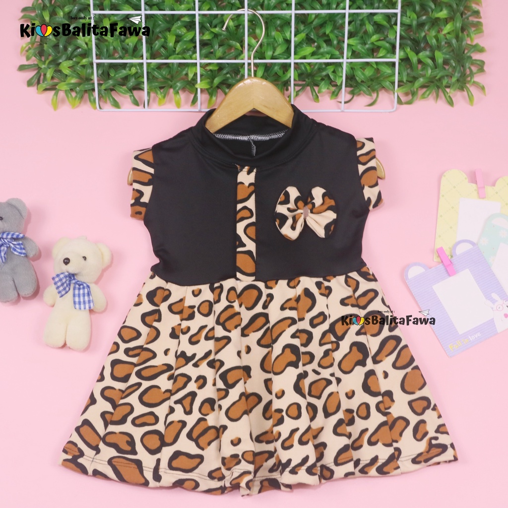 Dress Bilqis size Bayi - 6 Tahun / Dres Yukensi Murah Baju Anak Perempuan Cewek Harian Gaun Import