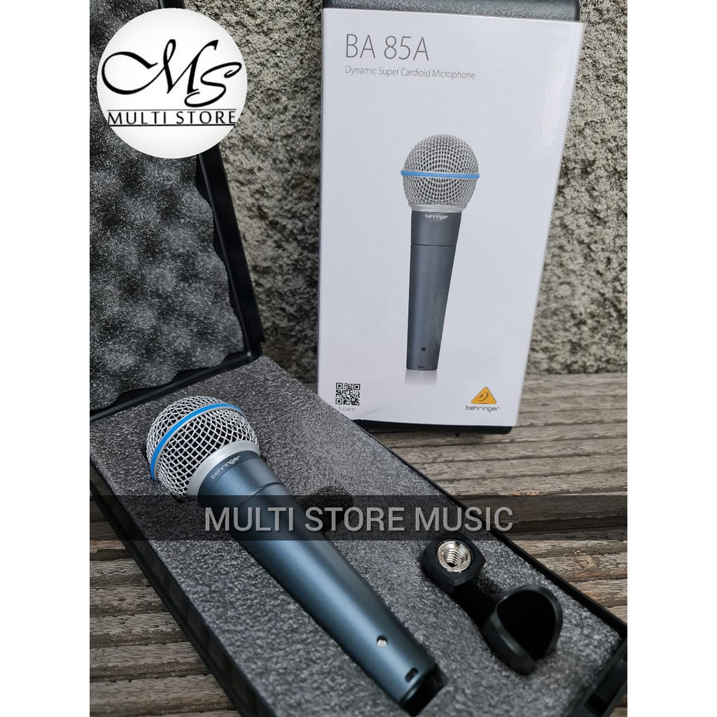 Behringer BA 85A - BA85A - BA85 A - BA-85A Dynamic Super Cardioid Microphone - ORIGINAL