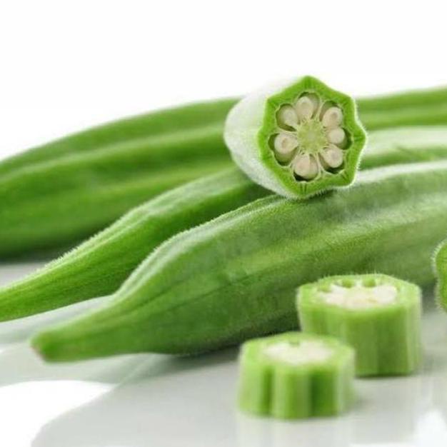 

[PROMO K0L81] Buah okra hijau segar Big Sale