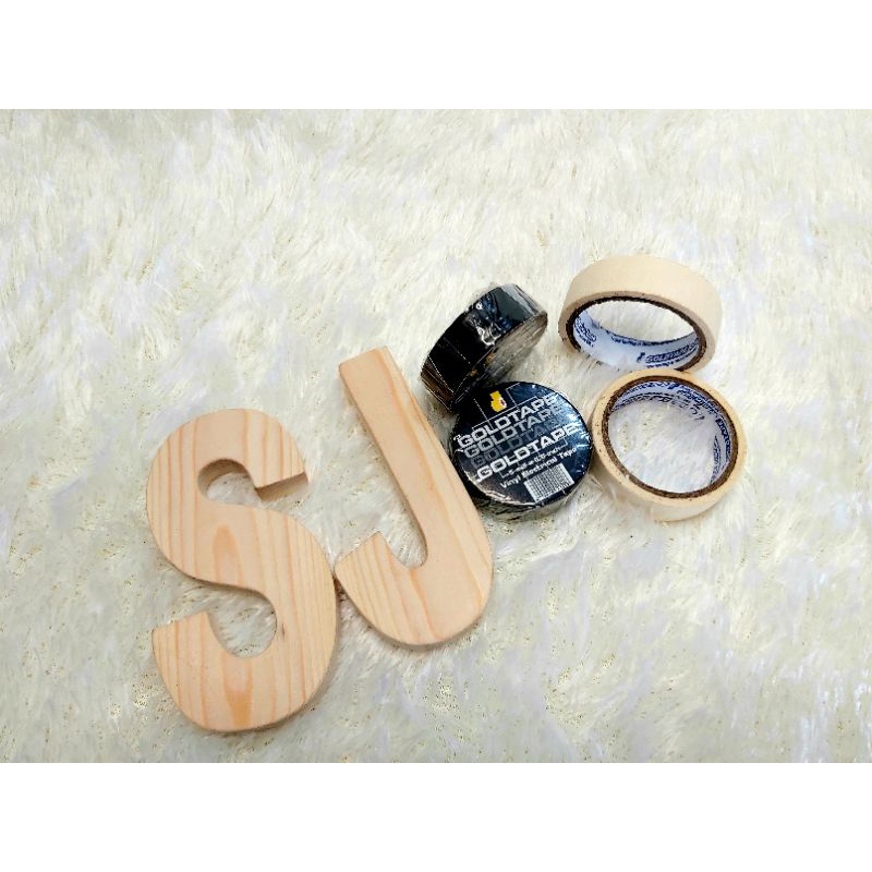 

(4pc) Isolasi Listrik Gold Tape Mini & (4pc)Masking Tape Goldtape Mini 18mm(3/4inch)