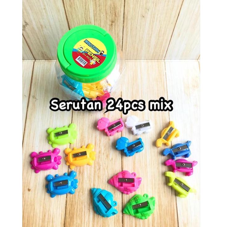 

(A2P9) Serutan Toples Mix (isi 24 pcs) //Stock@baru