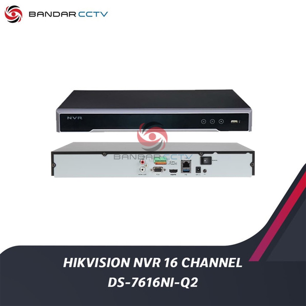 NVR HIKVISION 16 CHANNEL DS-7616NI-Q2