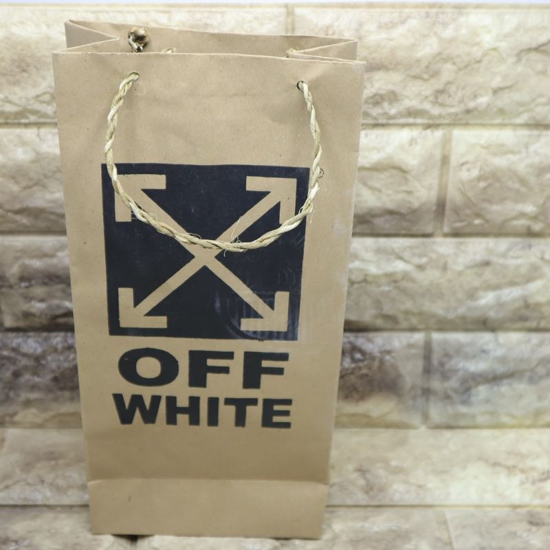 Sandal Off White Black Slop/Slide Pria Wanita / Sandal Slop Distro Terbaru Murah/sandal slop terlaris.-4