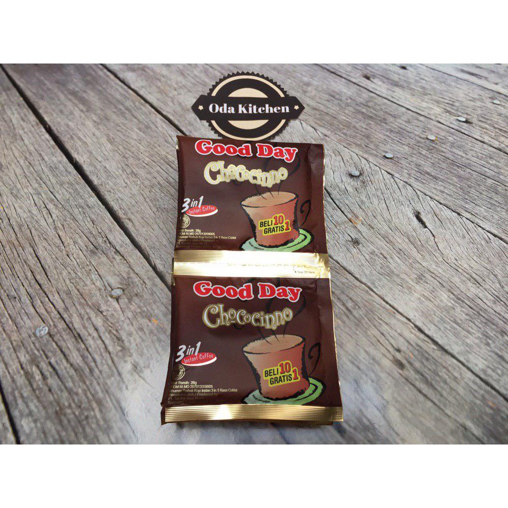 Good Day 3 in 1 Renceng Chococinno 10x20gram