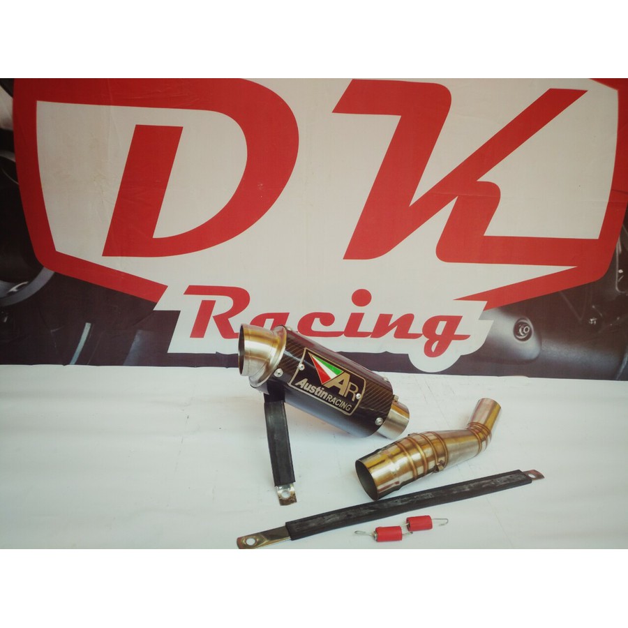 knalpot austin racing kawasaki ninja 250 fi 2018 slip on