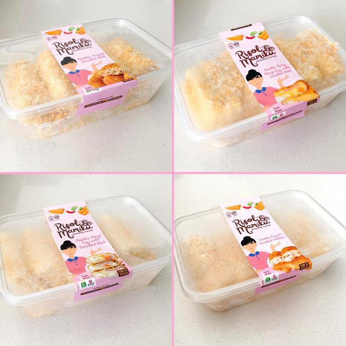 

Pasti Ready Mix 5+5 Risoles Frozen Mayo & Ragout Smoked Beef / Ayam (10Pcs) - Rb + Rc