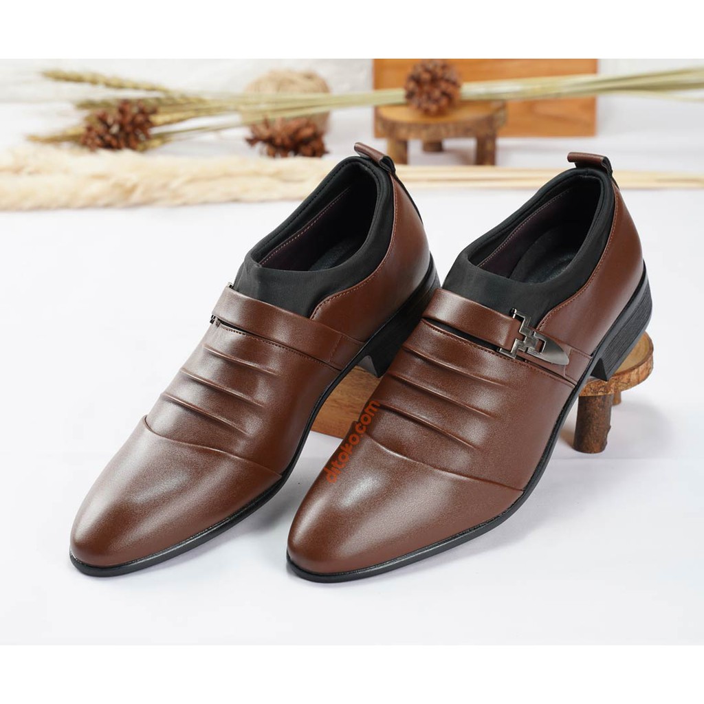Sepatu Kantor Kerja Pria Pantofel IMPORT