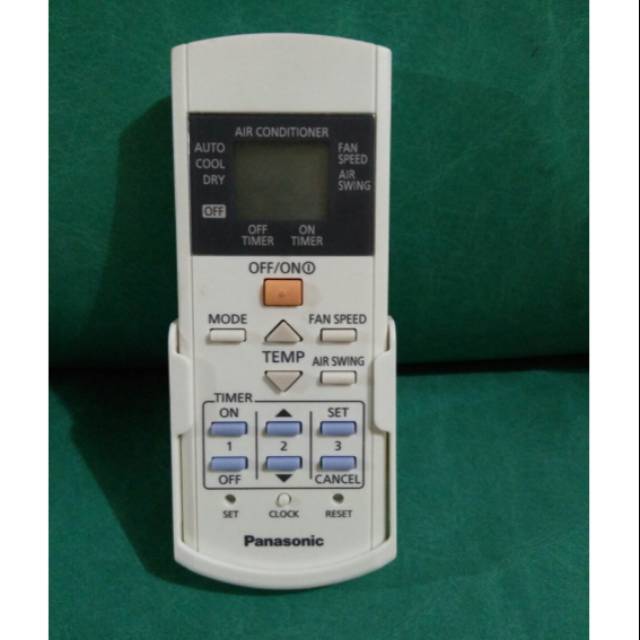 REMOTE REMOT AC PANASONICc 3 titik A75C3623 ORIGINAL ASLI