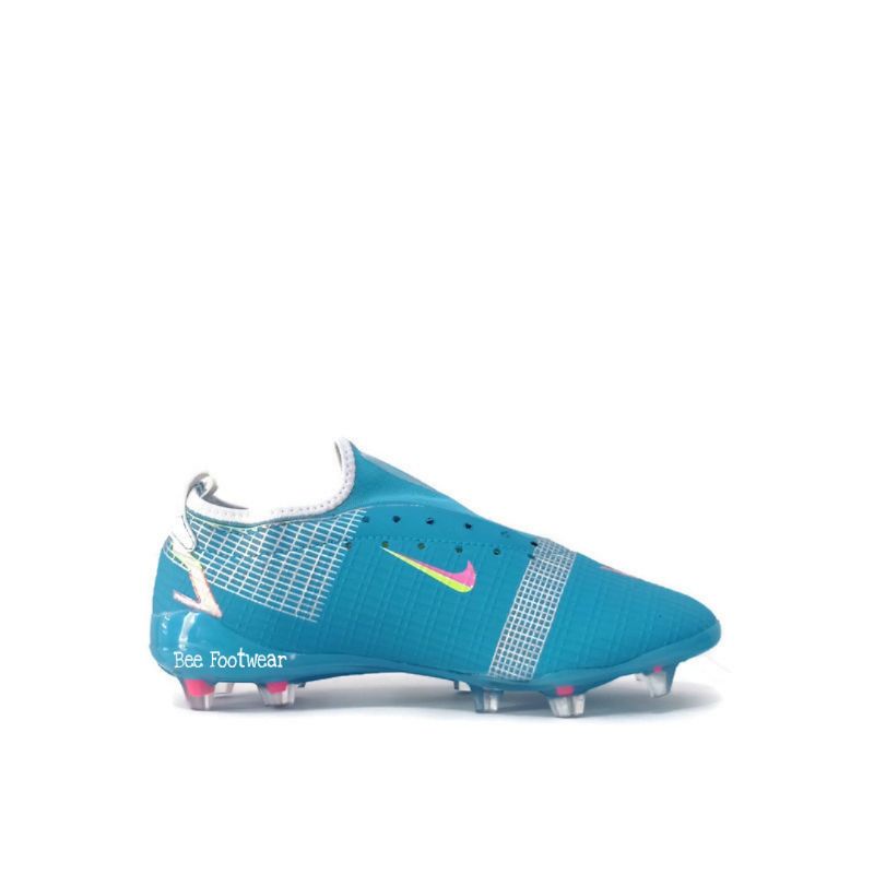 Sepatu Sepak Bola Termurah Sepatu bola semi boots nike mercurial Tosca Pink-3