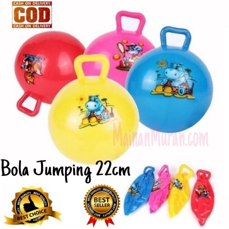Bola Jumping Anak Bola Loncat Bola Karet Mainan Anak Olahraga