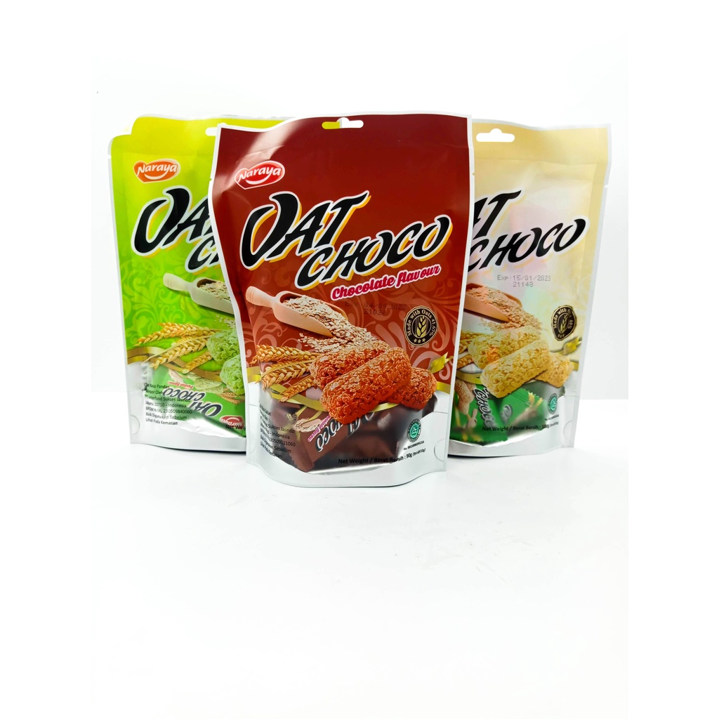 SNACK NARAYA OAT CHOCO 90 GR