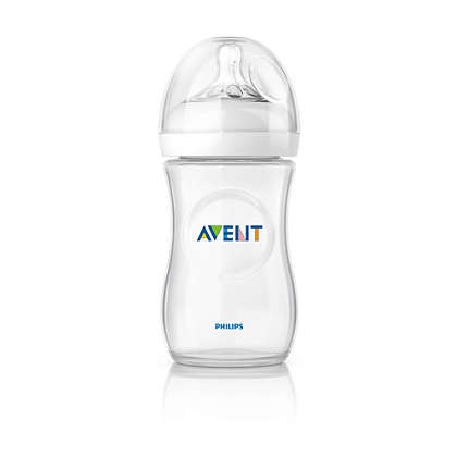 Botol Susu Philips Avent Natural dengan Niple Lembut &amp; Lentur BPA Free 125ml &amp; 260ml