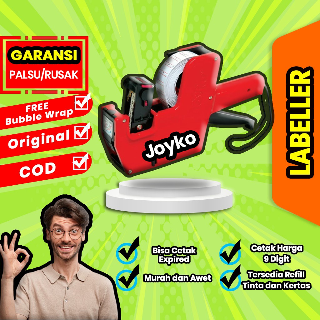 

lagi rame# label harga joyko alat mesin lebel cetak price tag labeller tempel harga mx 5500 1