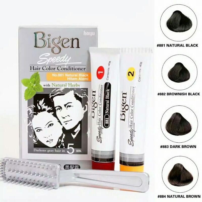 Bigen Speedy Hair Colour + Conditioner