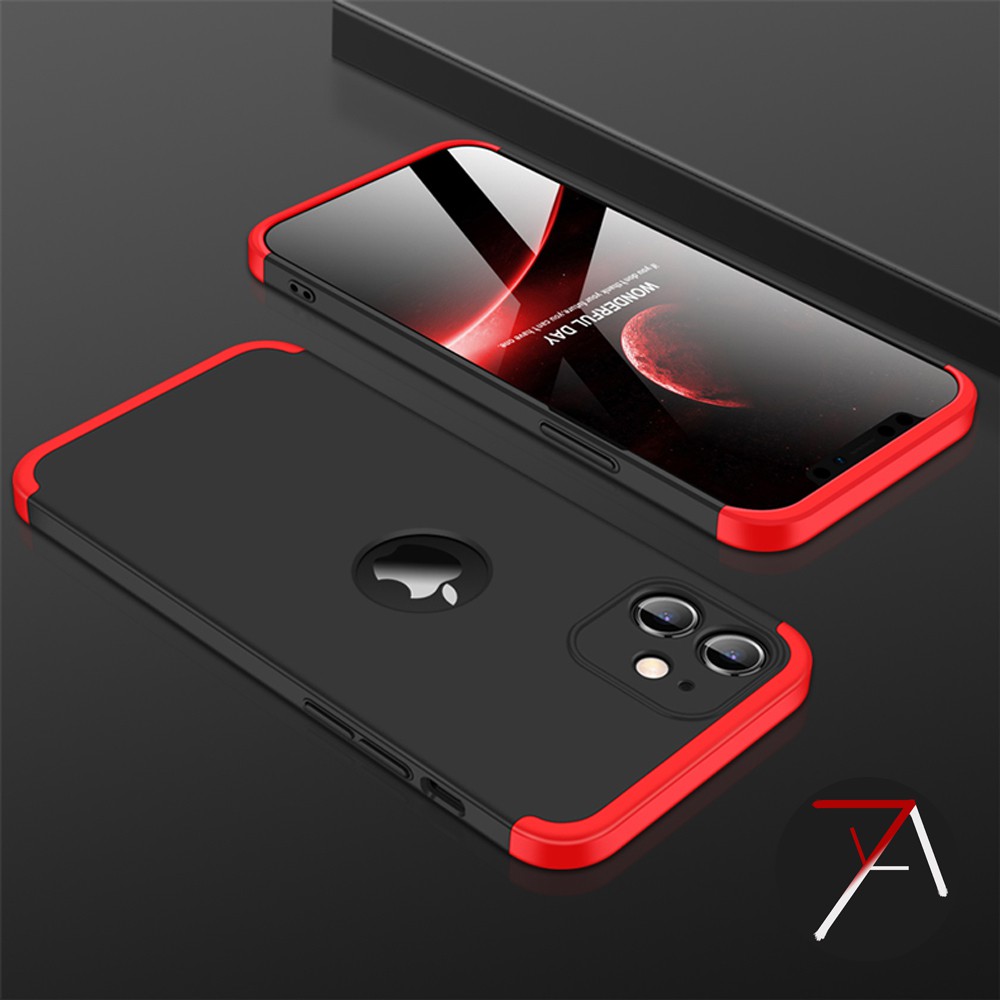 Iphone 12 Mini 12Mini Iphone12 GKK Armor 360 Full Protective Slim Back Matte Cover Case Casing