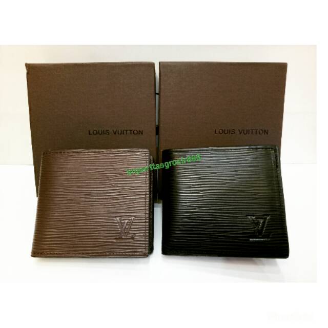 New arrival  Dompet kulit pendek pria LV salur