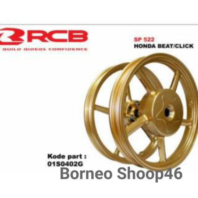 Velg Pelek RCB SP522 palang 5 Mrek RCB Original Vario125 Vario150