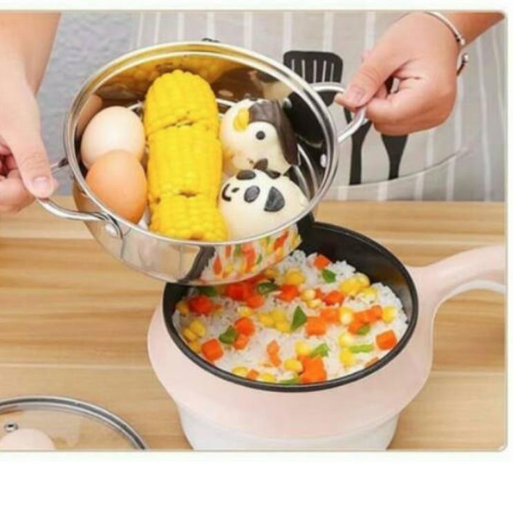 Paling Dicari.. TERMURAH Panci Listrik Elektrik Gratis Kukusan Alat Masak Serbaguna Steam Memanaskan