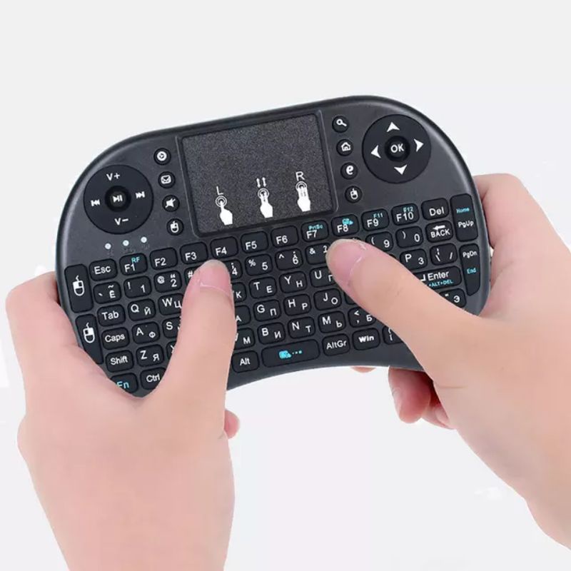 Keyboard Mini TV Box i8 Wireless TouchPad