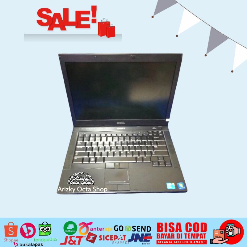 Laptop DELL E6410 CORE I7 RAM 4GB HDD 320GB VGA INTEL HD BERGARANSI SIAP PAKAI