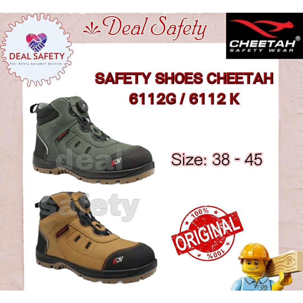 Safety Shoes CHEETAH 6112 / Sepatu Safety CHEETAH 6112