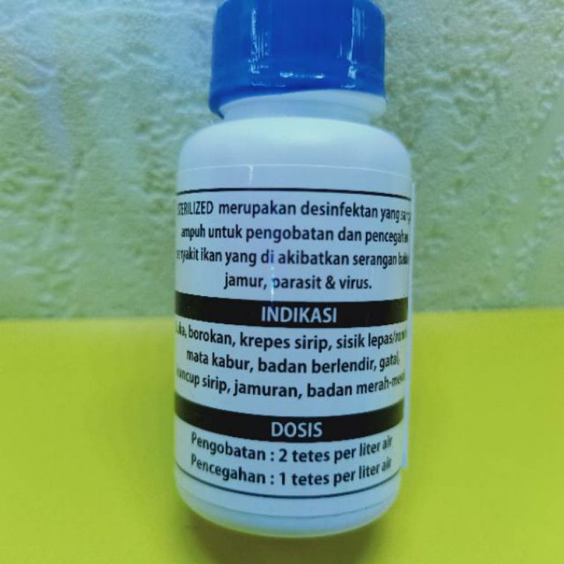 sterilized obat kutu ikan ampuh