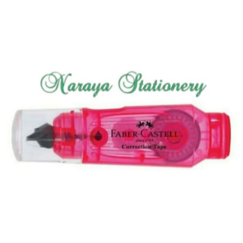 

Faber Castell Mini correction tape ( Pink barrel )